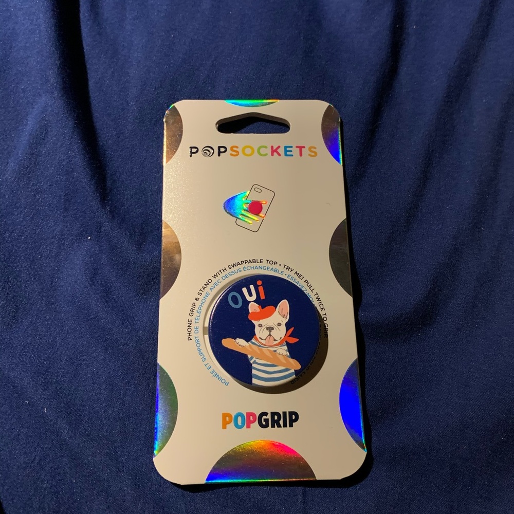 French bulldog pop socket